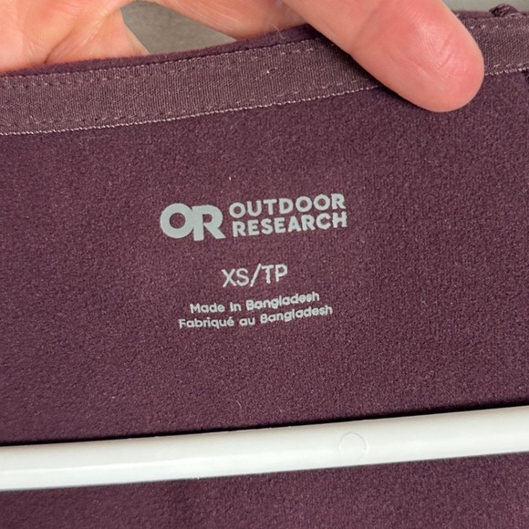 Outdoor Research Melody Full Zip Jacket Burgundy Maroon Womens Size XS Full Zip - Picture 4 of 16